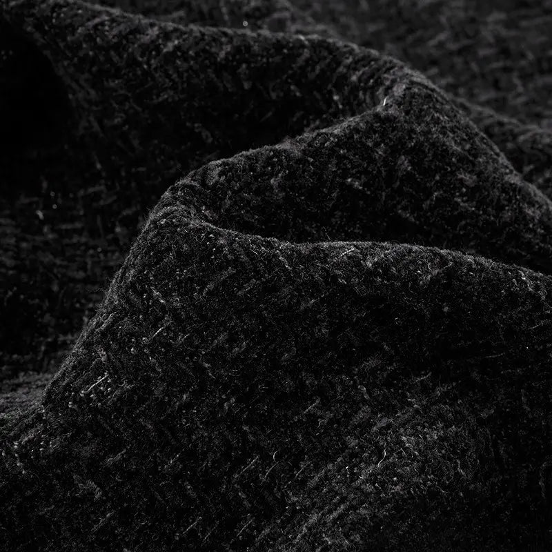 Fashionable Chenille Tweed Fabric By The Yard