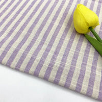 Fine Stripes Cotton Chambray Fabric