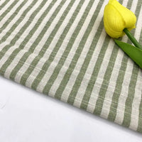 Fine Stripes Cotton Chambray Fabric
