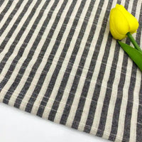 Fine Stripes Cotton Chambray Fabric