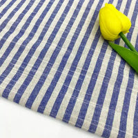 Fine Stripes Cotton Chambray Fabric