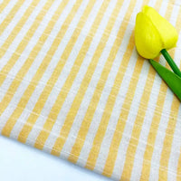 Fine Stripes Cotton Chambray Fabric
