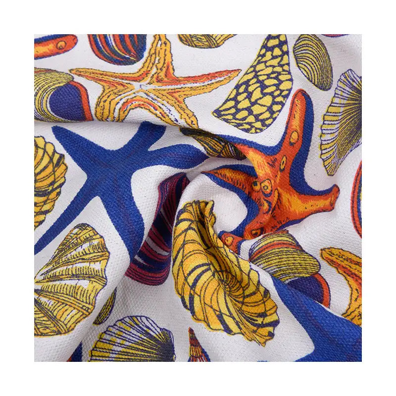 Floral Pattern Canvas Fabric By The Yard