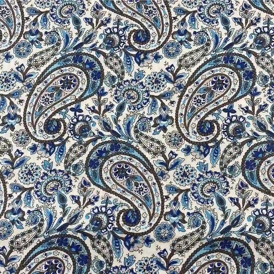 Paisley Fabric By The Yard