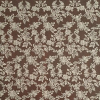 Longan Craft Floral Sequin Embroidered Tulle Fabric By The Yard features intricate, heavyweight floral embroidery—ideal for elegant wedding dresses or sophisticated tulle fabric accents.