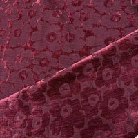 Floral Pattern Chenille Fabric By The Yard