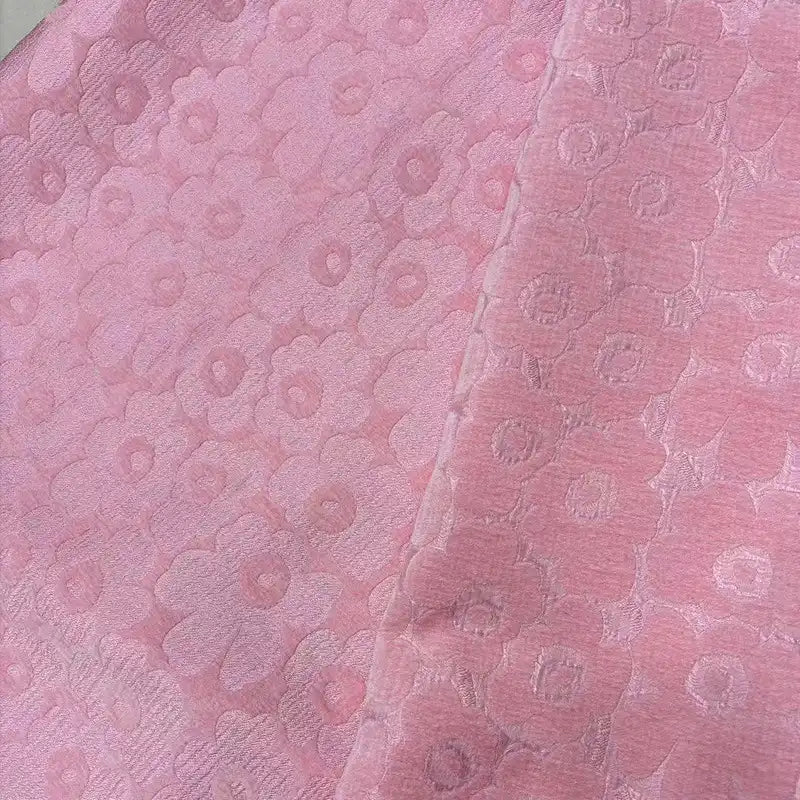 Floral Pattern Chenille Fabric By The Yard