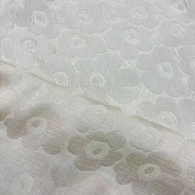 Floral Pattern Chenille Fabric By The Yard