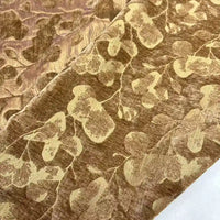 Floral Pattern Chenille Fabric By The Yard