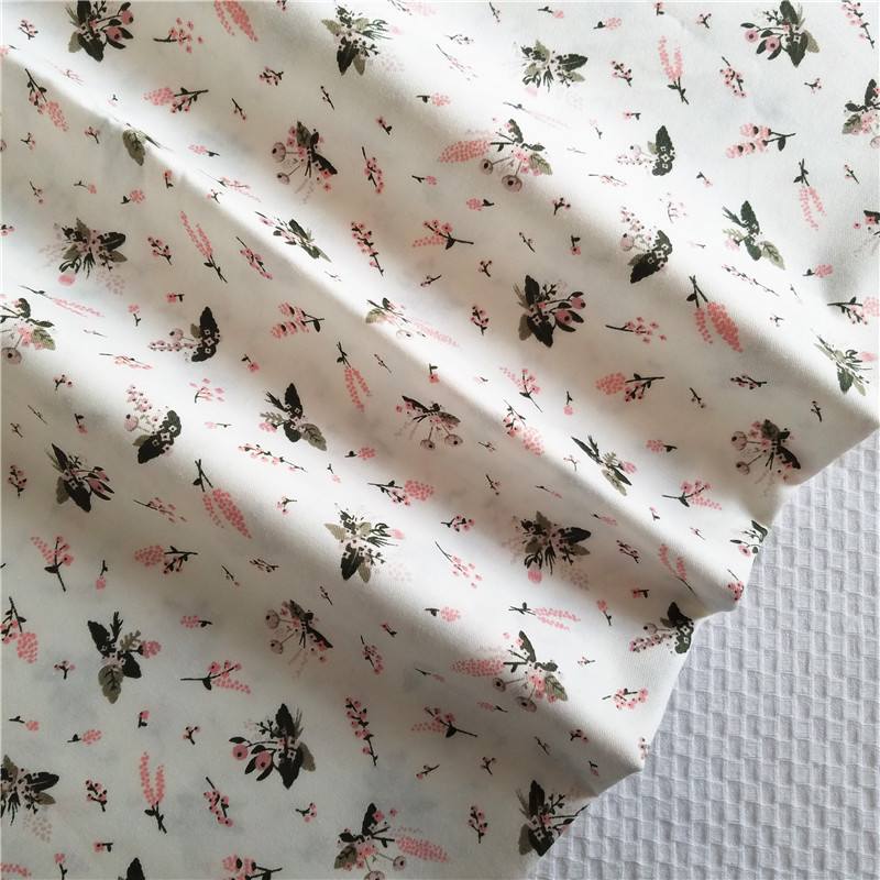 FlowerCottonQuiltedFabricBytheYard