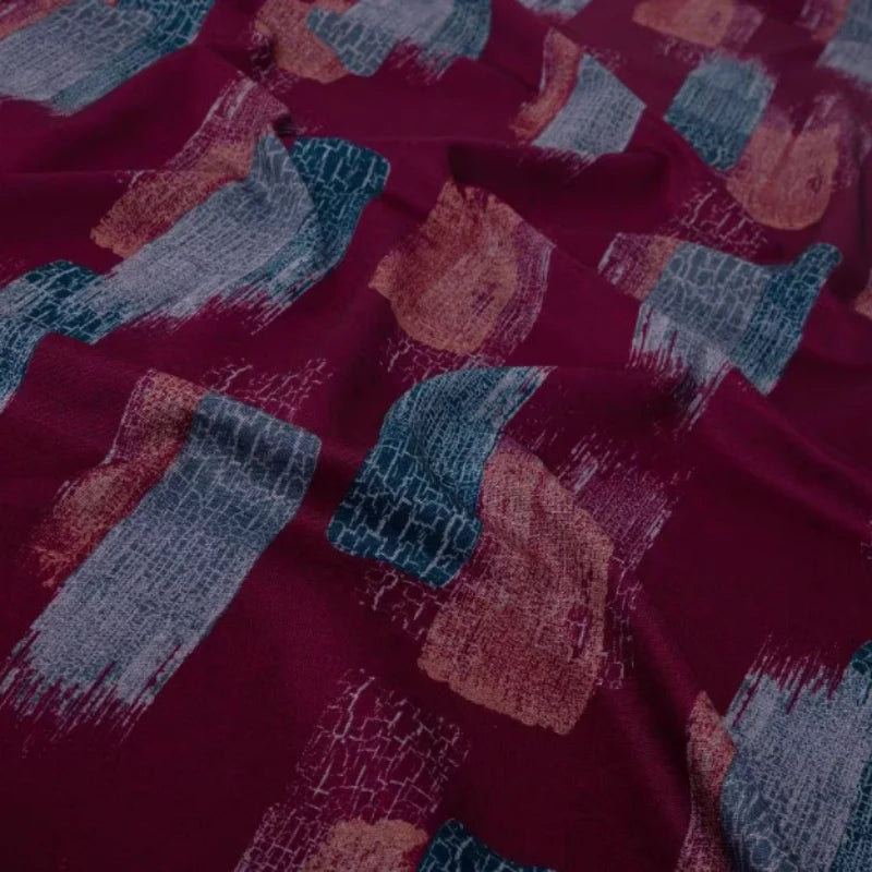 Flower_Pattern_Ponte_Roma_Fabric