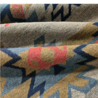 Geometric Totem Retro Western Fabric by the Yard
