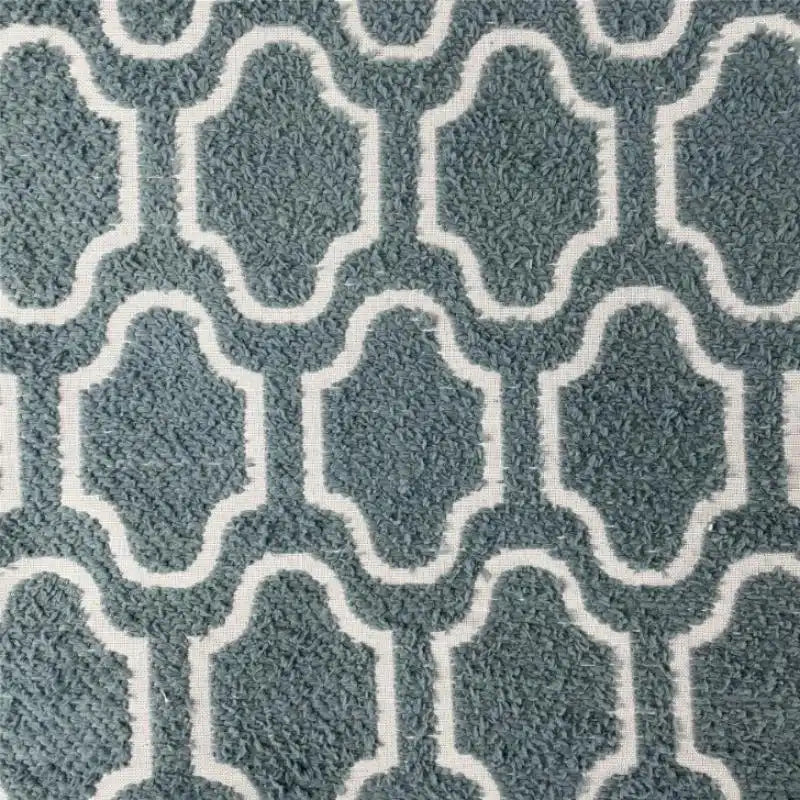 Geometric Chenille Upholstery Fabric By The Yard