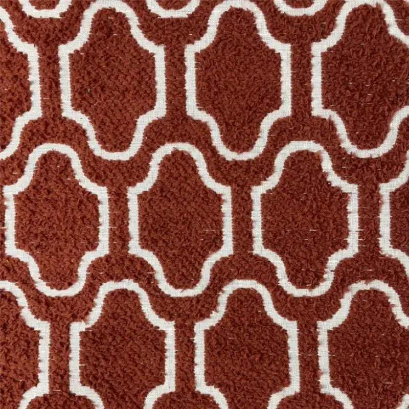 Geometric Chenille Upholstery Fabric By The Yard