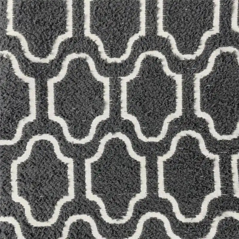Geometric Chenille Upholstery Fabric By The Yard