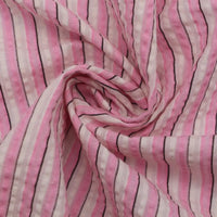 Gradient Wide Stripe Seersucker Fabric By the Yard
