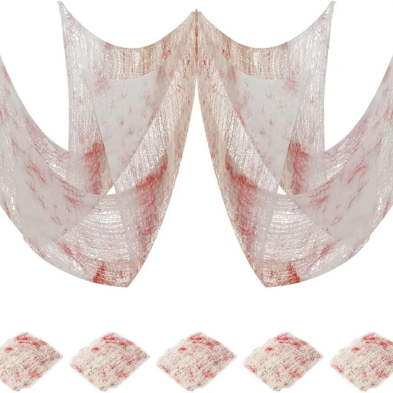 Halloween Gauze Fabric For Festival Decoration