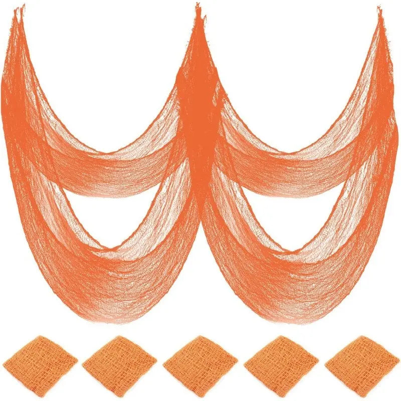 Halloween Gauze Fabric For Festival Decoration