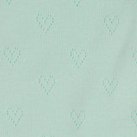 Heart-shaped Jacquard Knit Pointelle Fabric By The Yard