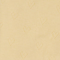 Heart-shaped Jacquard Knit Pointelle Fabric By The Yard