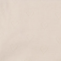 Heart-shaped Jacquard Knit Pointelle Fabric By The Yard