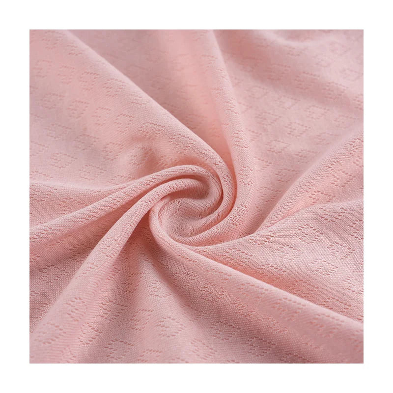 Heart Pointelle Fabric By The Yard