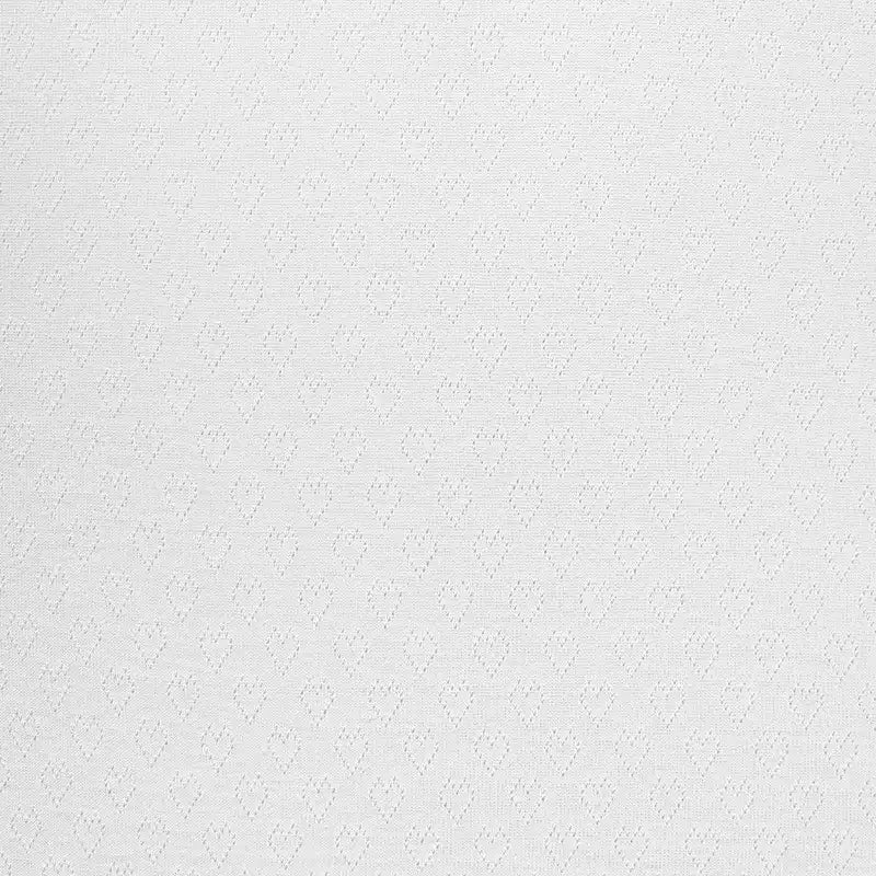 Heart Pointelle Fabric By The Yard