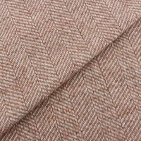 Herringbone Pattern Tweed Fabric By The Yard