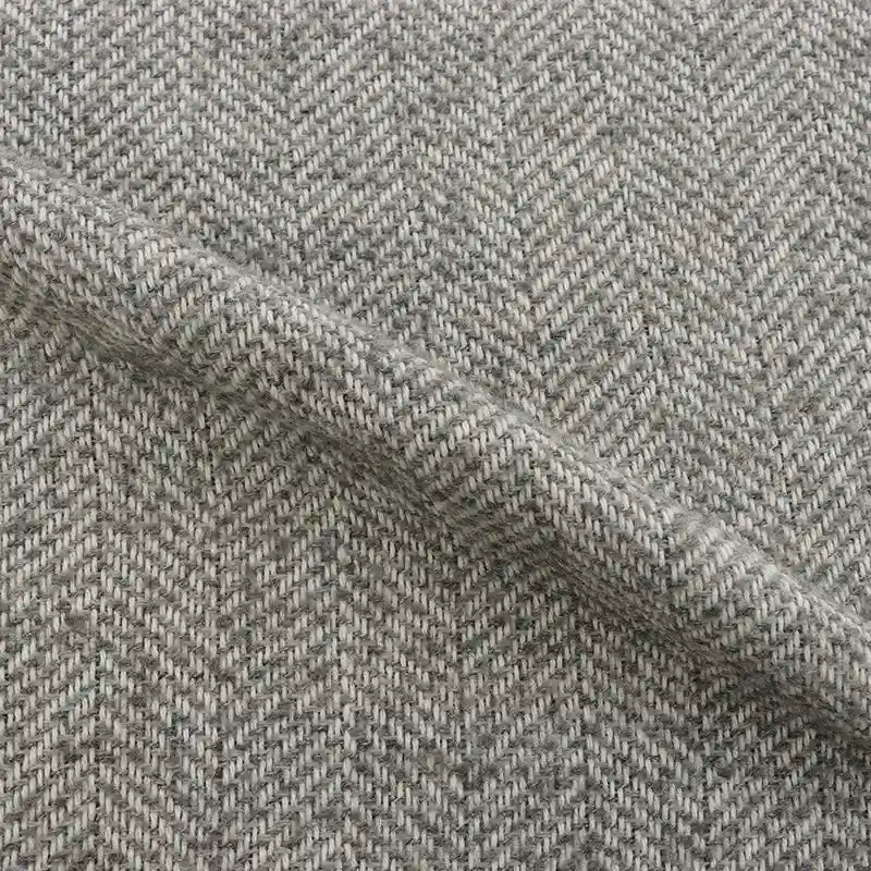 Herringbone Pattern Tweed Fabric By The Yard