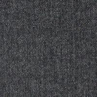 Black and white Herringbone Wool Fabric By The Yard in a herringbone pattern.