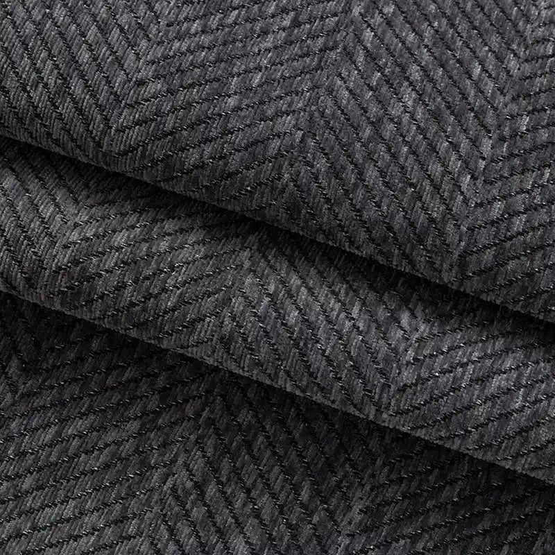 Herringbone Pattern Chenille Fabric By The Yard
