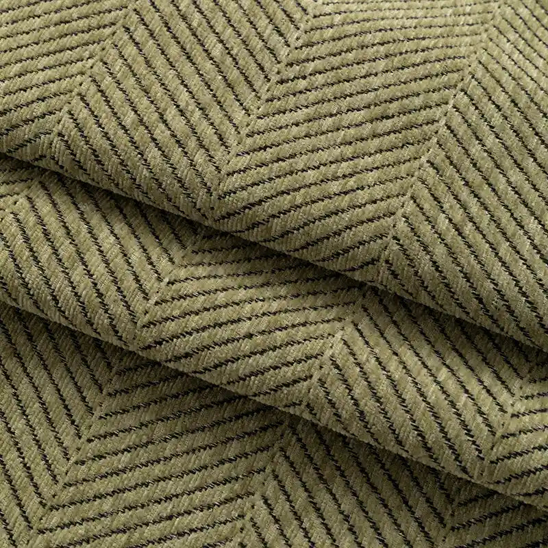 Herringbone Pattern Chenille Fabric By The Yard
