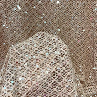 Hollow Vinyl Mesh Fabric By The Yard