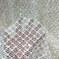 Hollow Vinyl Mesh Fabric By The Yard
