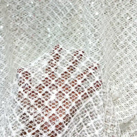 Hollow Vinyl Mesh Fabric By The Yard