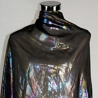 IridescentMetallicChiffonFabricByTheYard
