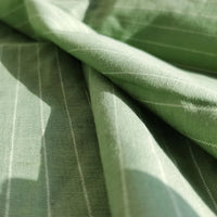 LightweightStripedLinenFabricByTheYard