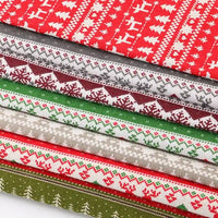 Linen Christmas Material By The Yard