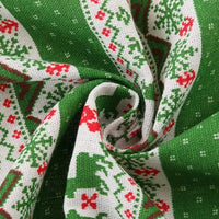 Linen Christmas Material By The Yard