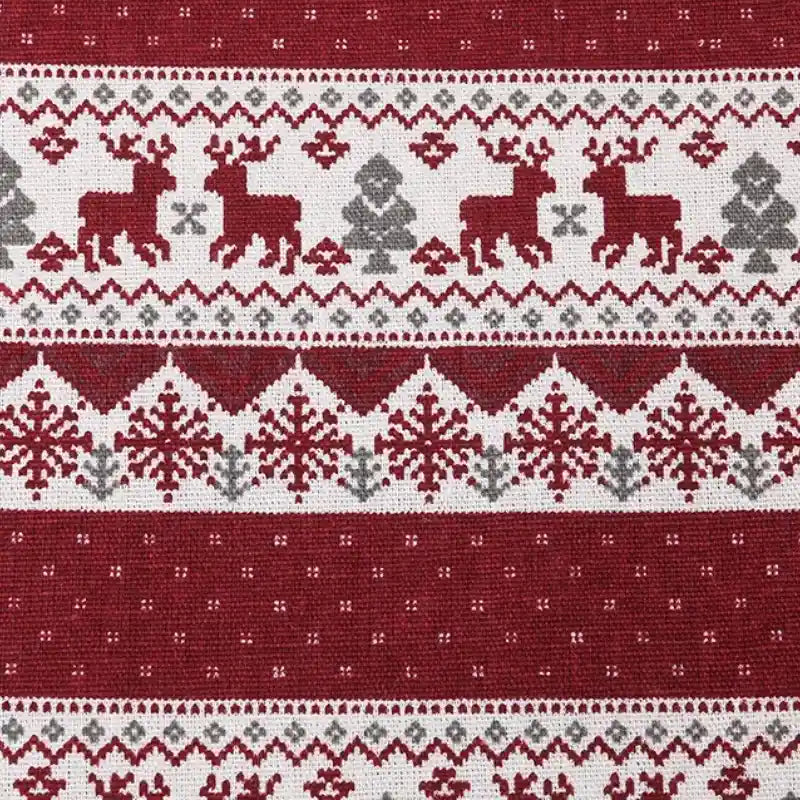Linen Christmas Material By The Yard