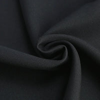 A close-up of Longan Craft Matte Finish Gabardine Fabric By The Yard highlights its smooth, ribbed twill weave, single-color design, and soft flexibility—ideal high-quality textile for jackets.