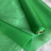 Longan Craft’s Multicolor 8 Momme Organza Silk Fabric By The Yard, made from pure mulberry silk, is lightweight, sheer, and smooth with a slight sheen—ideal luxury material for elegant dresses.
