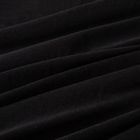 Close-up view of Longan Craft Multicolor Polyester Jersey Fabric By The Yard, a stretchable elastane jersey with a soft, smooth texture and gentle drape—ideal for activewear and jersey dress projects.