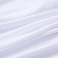 Close-up of smooth, multicolor polyester jersey fabric by Longan Craft, featuring wrinkle-resistant, breathable stretchable elastane material with soft folds and gentle shadows that highlight its clean appearance.