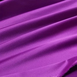 A close-up of Longan Craft’s Multicolor Satin Fabric By The Yard shows its smooth, silky polyester satin texture with gentle folds—perfect for apparel.