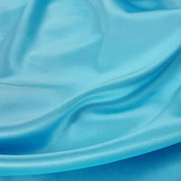 Longan Craft Multicolor Satin Fabric by the Yard—silky polyester satin cloth with a smooth, light-reflecting texture, perfect for apparel and crafts.