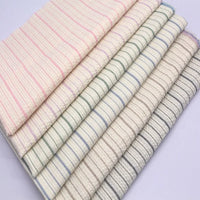 Multicolor Striped Seersucker Fabric By the Yard