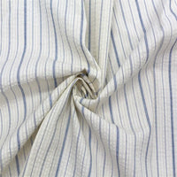 Multicolor Striped Seersucker Fabric By the Yard