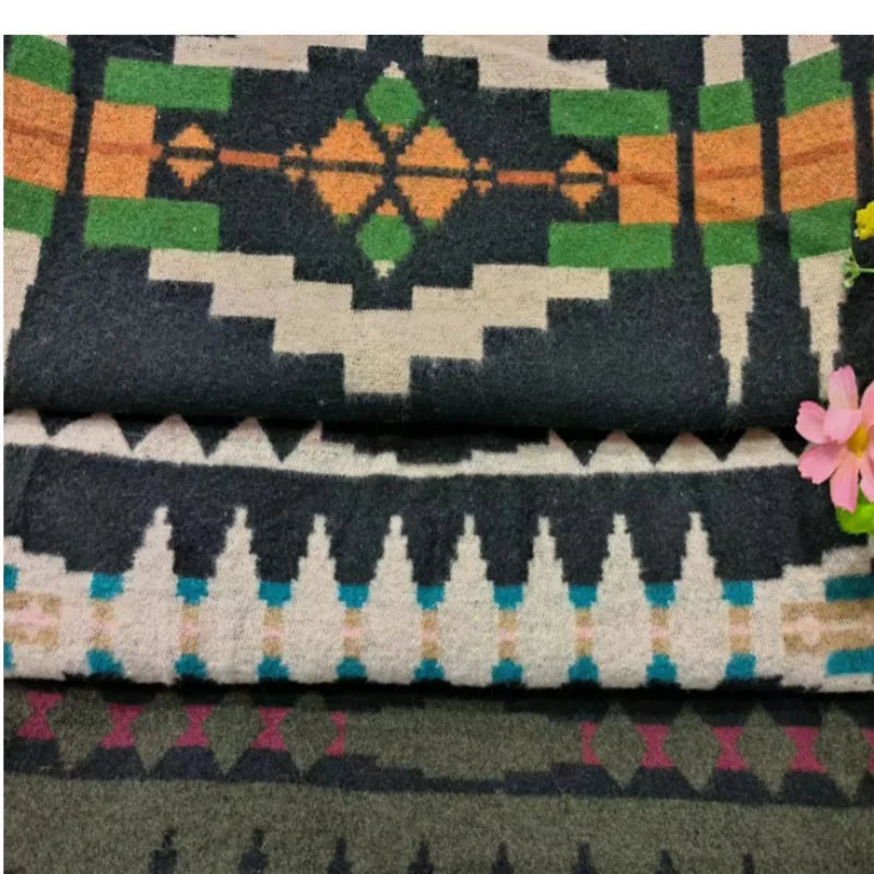 Navajo‑Inspired Southwestern Fabric by the Yard