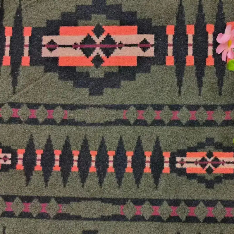 Navajo‑Inspired Southwestern Fabric by the Yard
